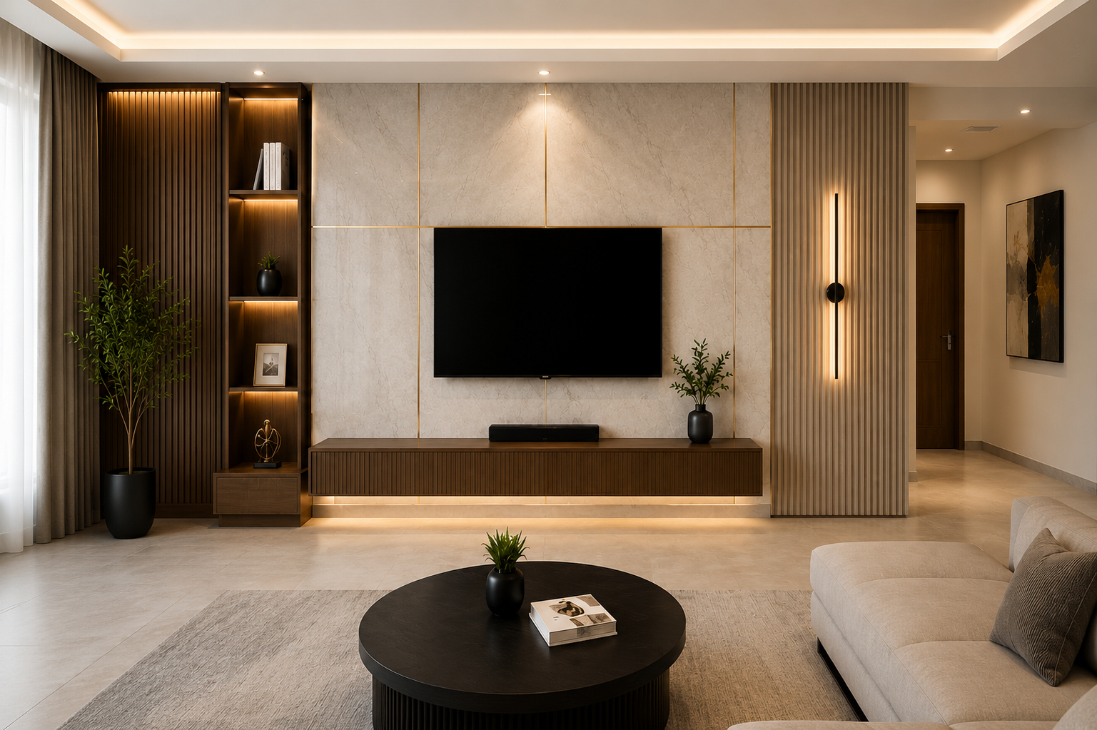 Wall modelling and architectural panelling